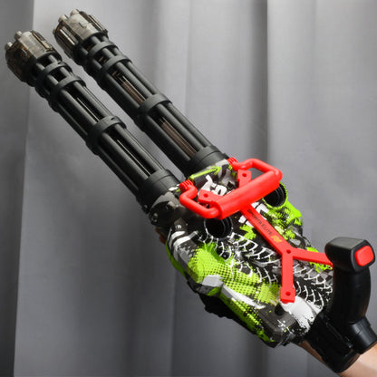 Gatling green gel blaster