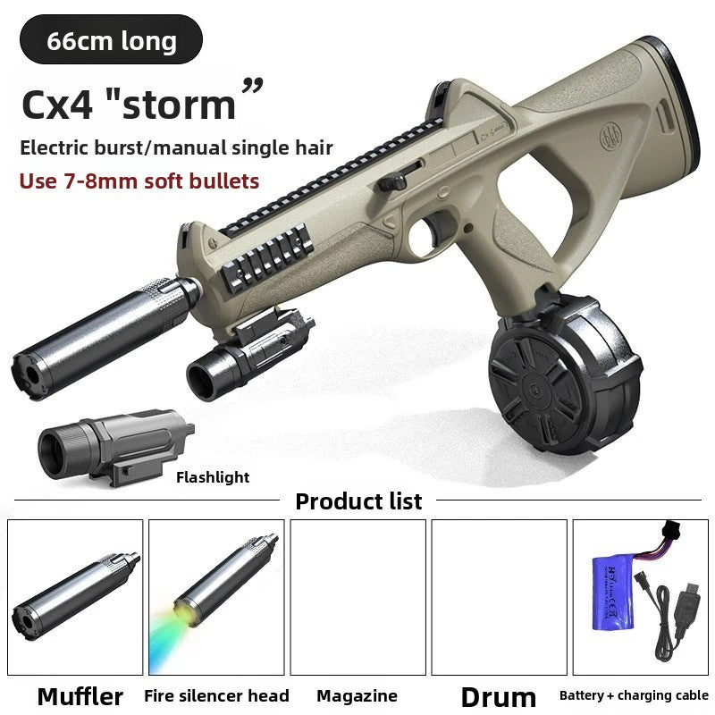 CX4 sand-colored gel gun