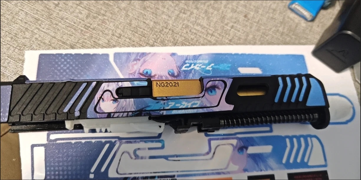 GQH TTI G17 Toy Gun Sticker