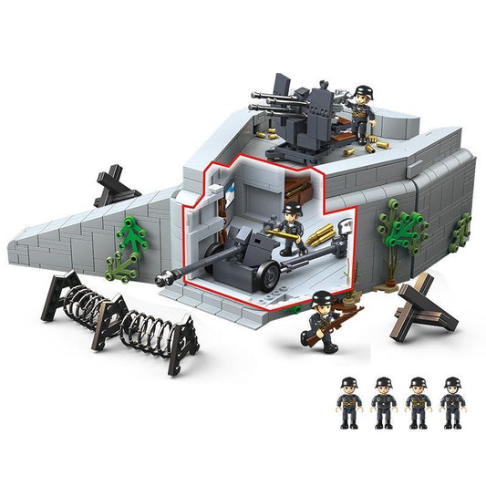 wwii-german-atlantic-wall-building-block-model
