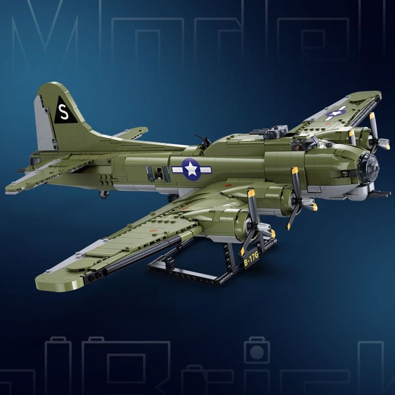 b-17-flying-fortress-bomber-model