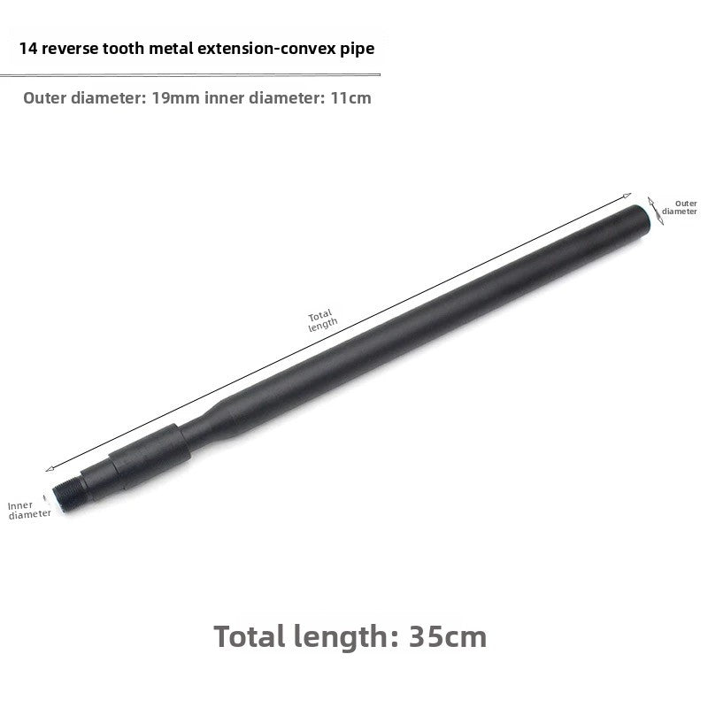 35cm concave and convex tube