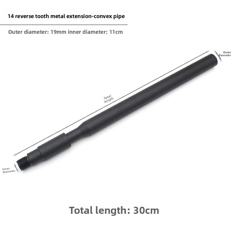 30cm concave and convex tube