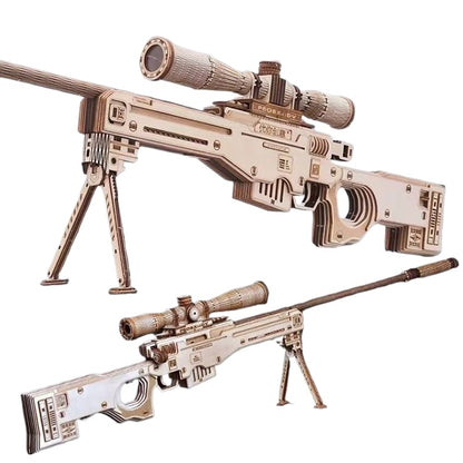 AWM wooden sniper rifle