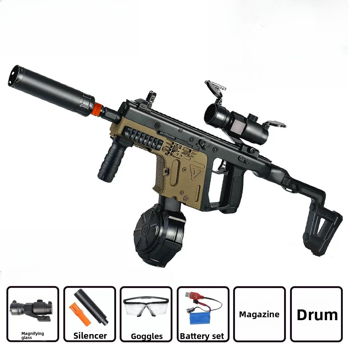 vector-sand-color-gel-gun