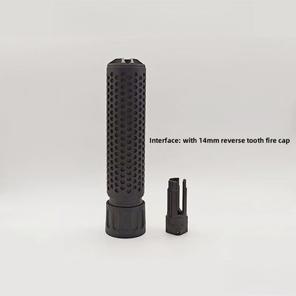 QDC black long silencer