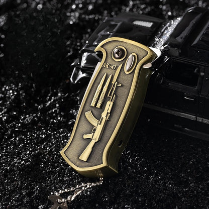 AK-47 gold lighter