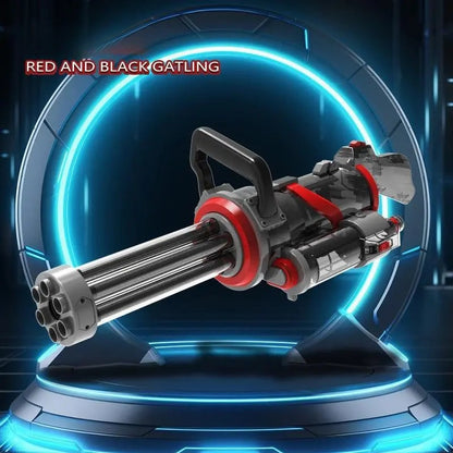 Gatling black electric water gun