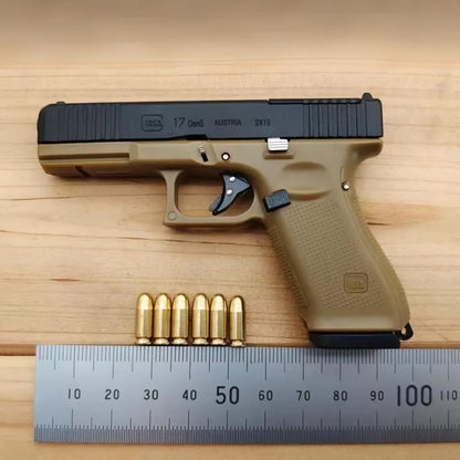 1:2.05 G17 All-metal Shell Ejection Toy Pistol Model