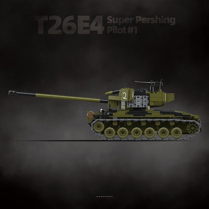 wwii-t26e4-super-pershing-no. 1-tank-building-block