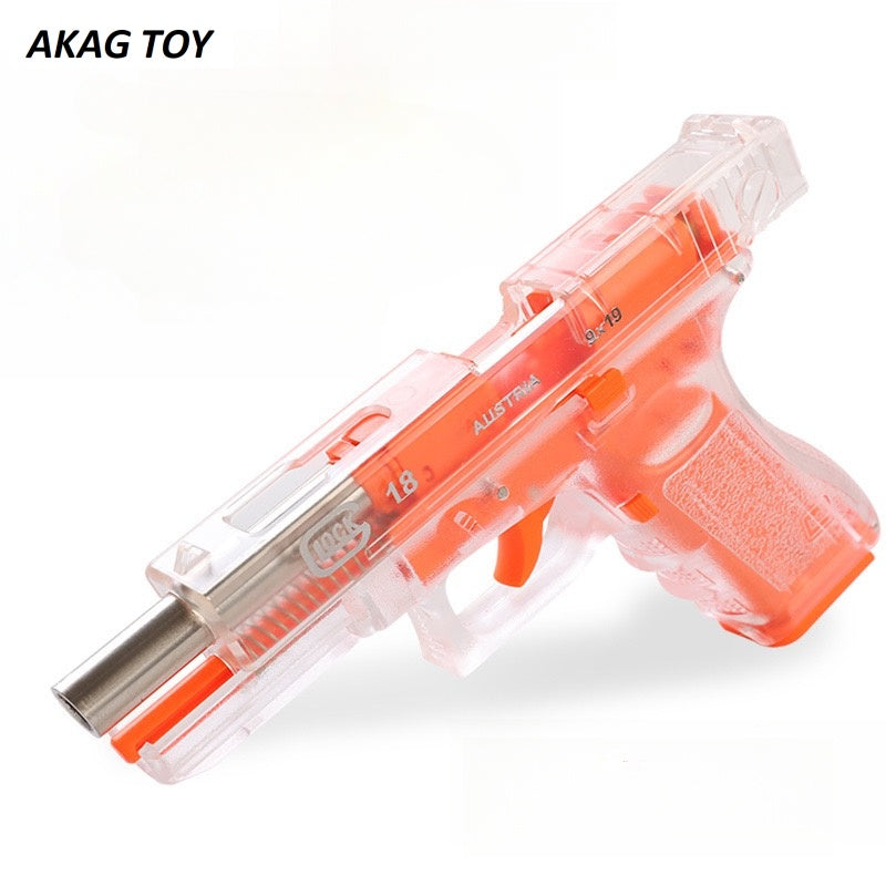 Glock G18 orange toy gun