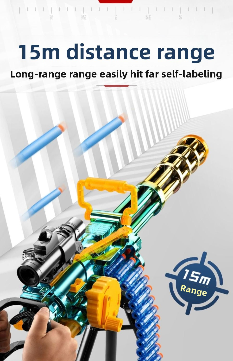 15m long range