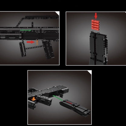 QBZ-95 Automatic Rifle Building Block Toy Gun Model