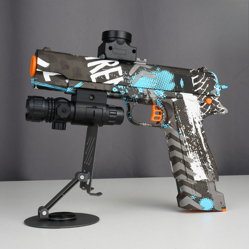 1911 Graffiti Black Gel Blaster