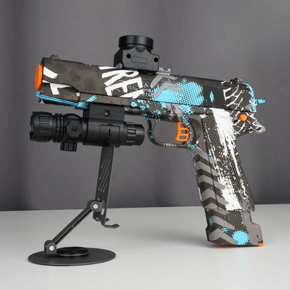 1911 Graffiti Black Gel Blaster