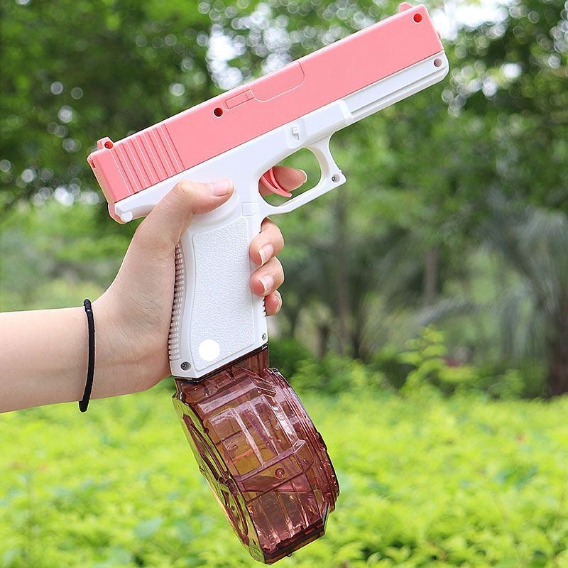 pink electric water gun