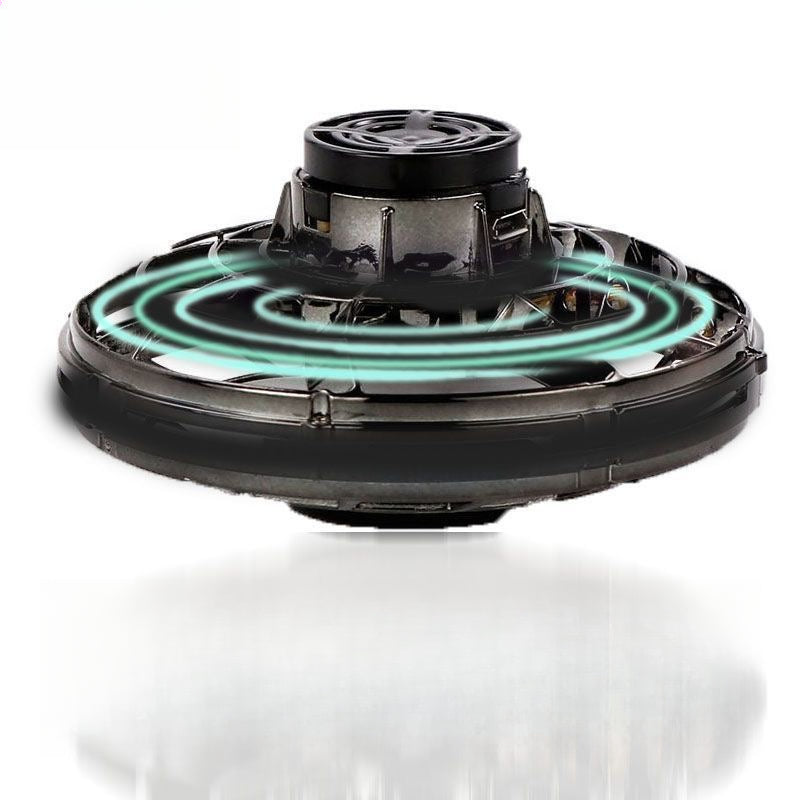 Black UFO gyroscope