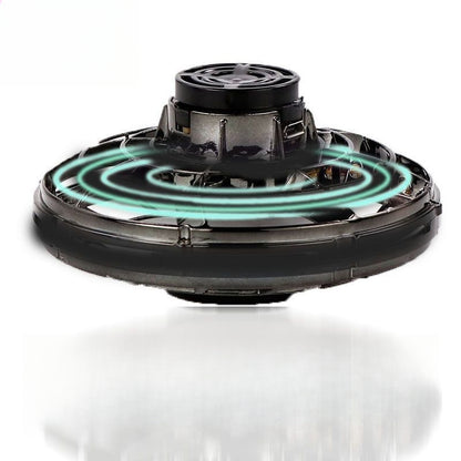 Black UFO gyroscope