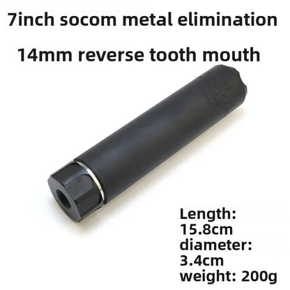 16CM black silencer