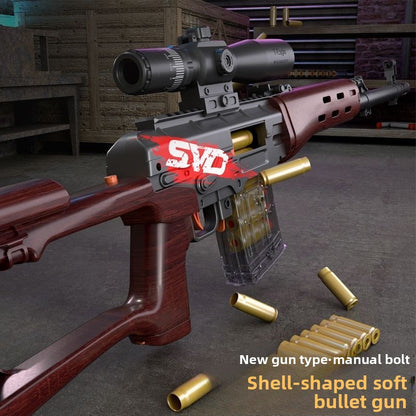 New gun type manual bolt
