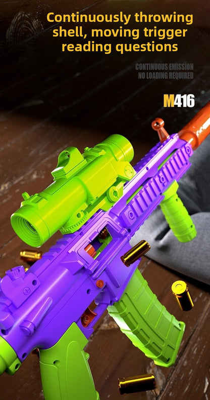 Continuous shell ejection