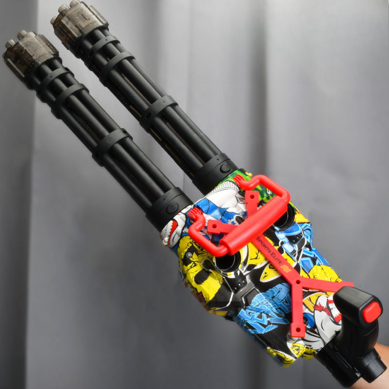 Gatling yellow gel blaster