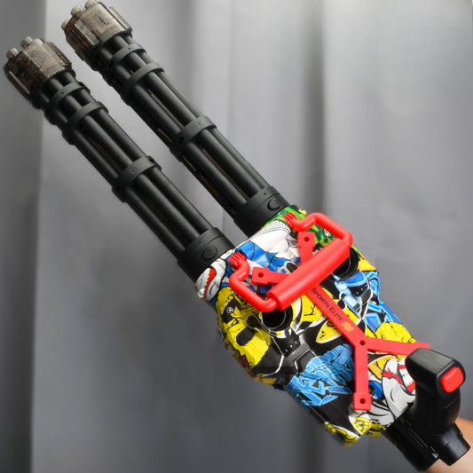 Gatling yellow gel blaster