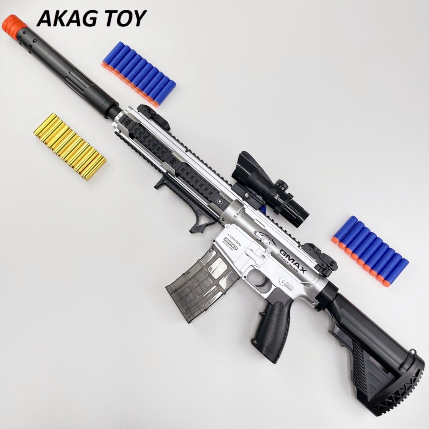 M416 Silver Dart Gun