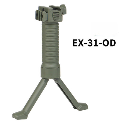 Green bipod grip