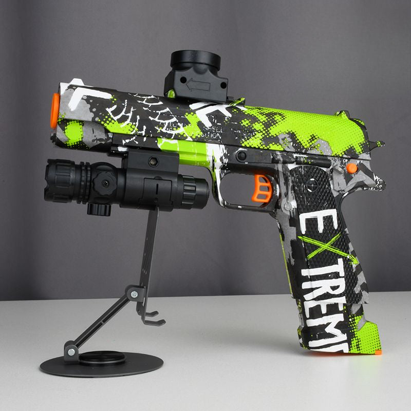 1911 Graffiti Green Toy Gun