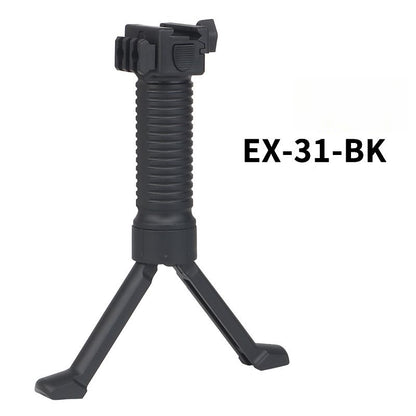Black bipod grip