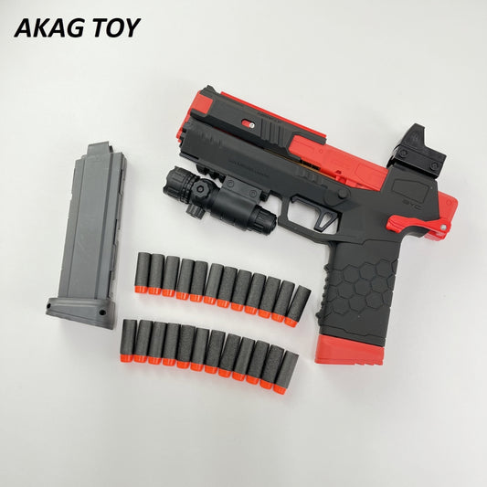 2077 Red soft bullet pistol