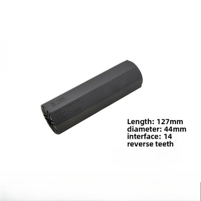Black Metal Octagon Silencer