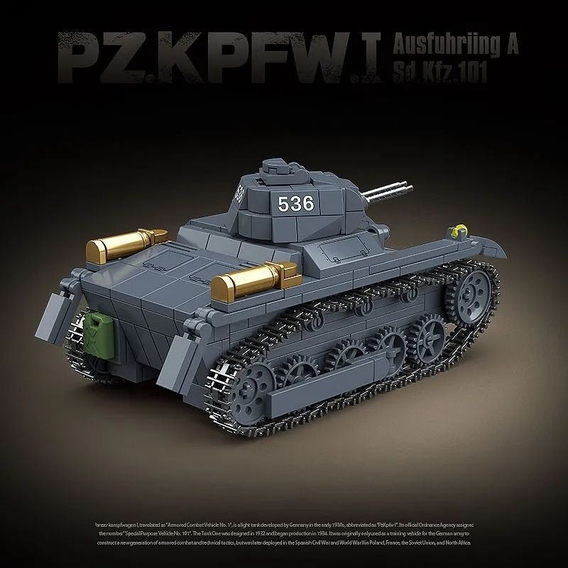 panzer-i-building-block-set