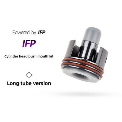 Long tube version cylinder head push nozzle