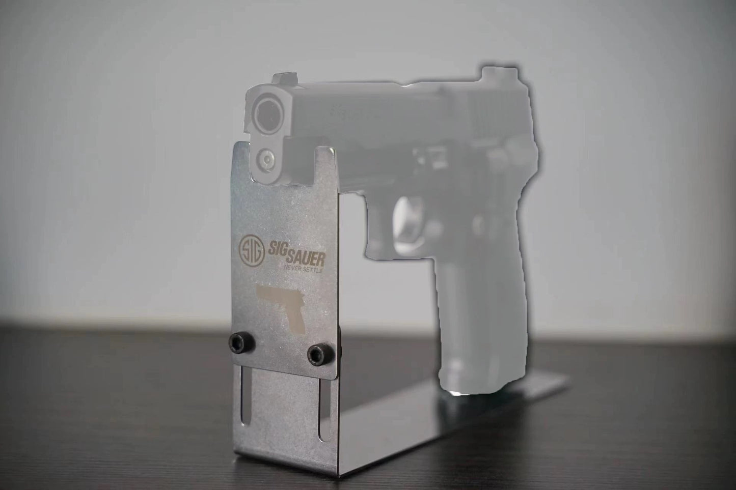 sig-sauer-toy-gun-metal-stand