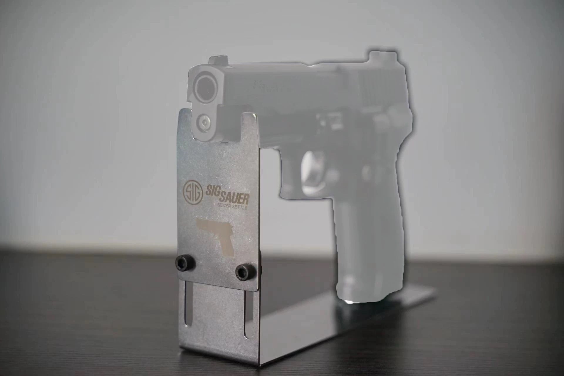 sig-sauer-toy-gun-metal-stand