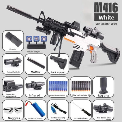 M416 white soft bullet gun