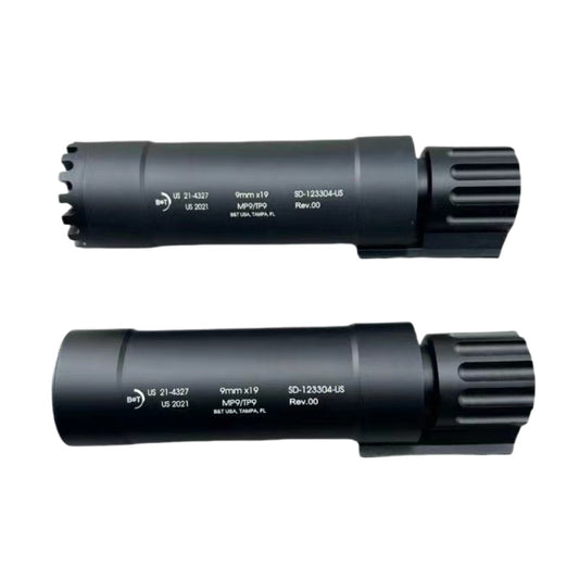 MP9 metal silencer