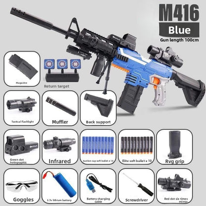 M416 blue soft bullet gun