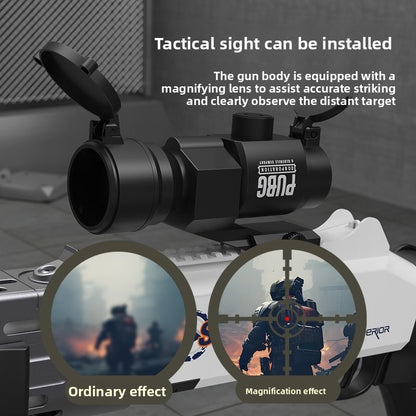 Can be equipped with a tactical scope
