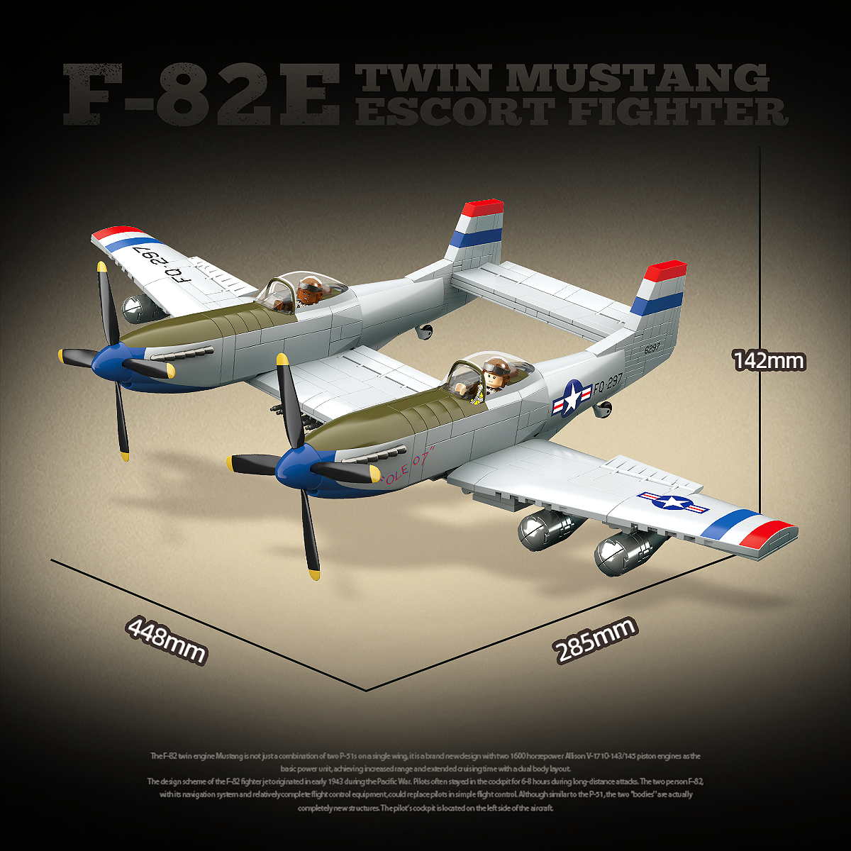 wwii-f-82e-twin-mustang-fighter-building-blocks