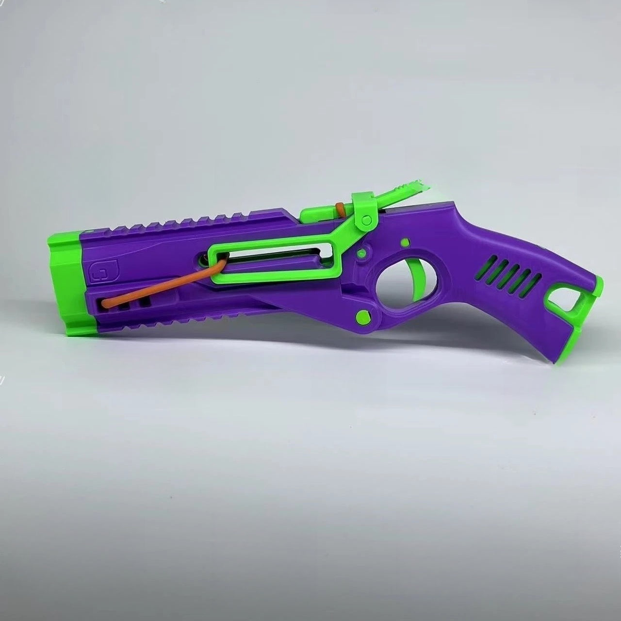 3D printed purple toy gun