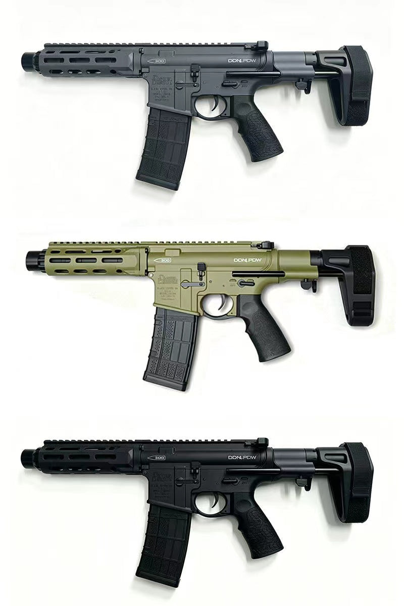 WK DD M4 PDW MOSFET Version Gel Ball Toy Gun