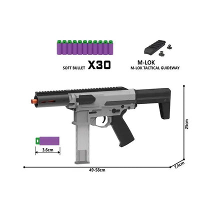 Zius BK-1S/BK-2S Electric Nerf Toy Gun