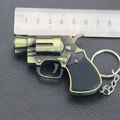 bronze-metal-revolver-lighter