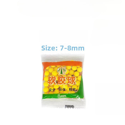 7-8mm soft rubber ball bullet