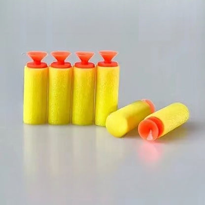 Suction cup soft bullet