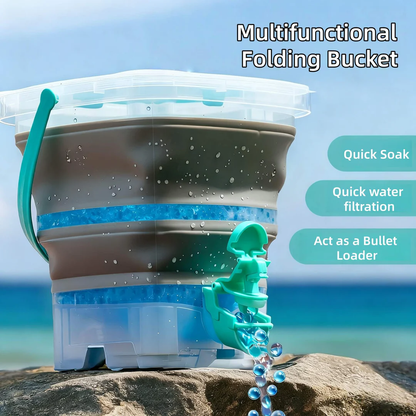 multifunctional gel ball soaking-filter bucket