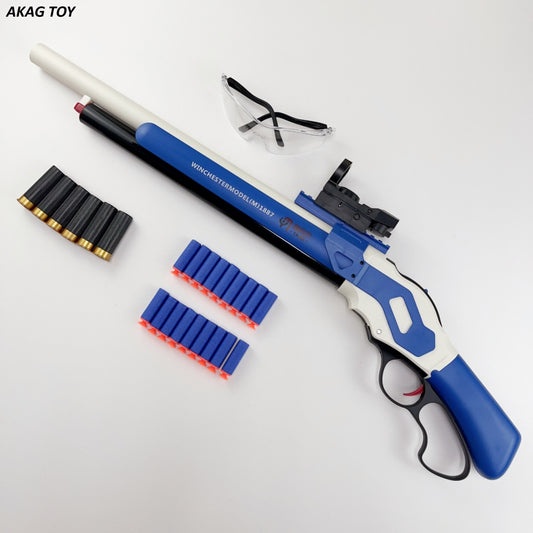 M1887 Blue Nerf Gun